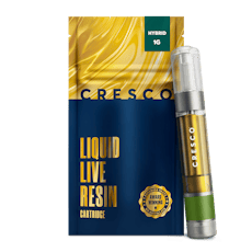 White Iverson Live Resin Cartridge
