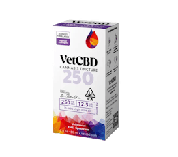 VetCBD - Regular Strength (250mg CBD: 12.5mg THC) Cannabis Tincture 2oz