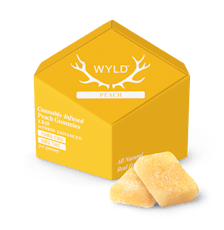 Wyld | Chill | Peach | 2:1 CBD:THC | Gummies | 10pk | 50mg
