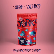 Dorks Brainiac Berry Cherry Gummies (CC) | 100MG