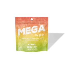 Grön - Gummies - Passion Orange Guava Mega Pearls (H) (10pk) 100mg