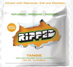 RIPPED | INFUSED READY TO ROLL | TANGIE | INDOOR GROUND FLOWER | 7G