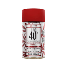 40's Infused Blue Dream Pre-Roll Pack 2.5g (5-Pack | 0.5g Each)