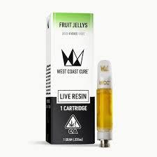 West Coast Cure - Fruit Jellys (Hybrid) Live Resin Cartridge 1g