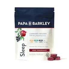 Papa & Barkley - Berry Pomegranate (1:1:1 THC:CBD:CBN) Edible 100mg