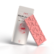 Zen | White Chocolate Bar | Strawberries & Cream 250mg