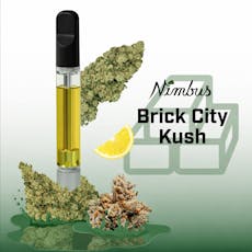 Brick City | Nimbus Cannabis | 1g Vape Cartridge