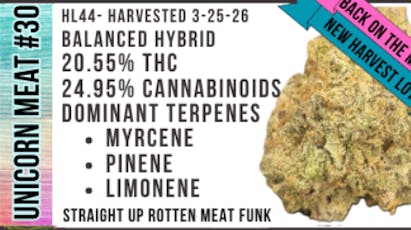 Bushy Beard | 1g Unicorn Meat Preroll