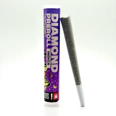 Oregrown Hashburger x Grape Junky Diamond Infused Preroll 1.5g