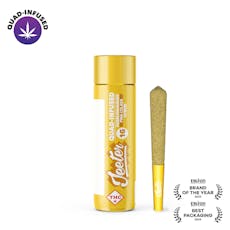 Jeeter: Quad Infused Pre-Roll | Pina Colada | 1g