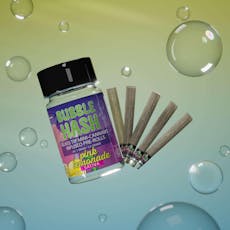 Amnesia - 5-Pack .7g Bubble Hash Infused Prerolls - Pink Lemonade