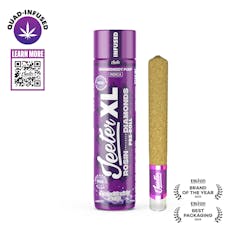 Jeeter XL Quad-Infused Preroll 2g Granddaddy Purp
