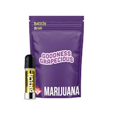 BATCH - CART DISTILLATE - 2G - GOODNESS GRAPECIOUS - HYBRID