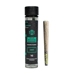 Dank | Sour Banana Sherbert | Preroll | 1g