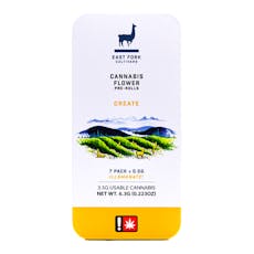 Pre Roll - East Fork Cultivars - "Create" Sour Lemon Kush 1:1 CBD (7 pack)