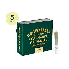 Dogwalkers - White Durban Pre-Roll Pack (5x.35g)