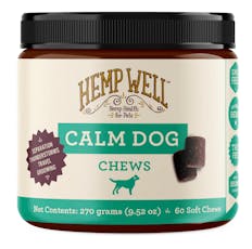 Hemp Well Calm Soft Chews for Dogs (60 Pack)