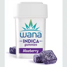 Wana Classic Indica Blueberry Gummies - 00492