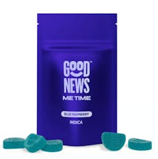 Good News | Blue Raspberry 10ct | 110mg Gummies