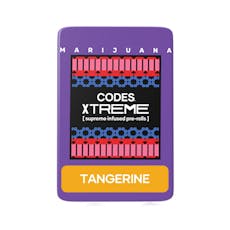 Codes: Infused Pre-Roll Pack | Tangerine x Cheetah Piss | Xtreme J's | 0.7g | 3pk