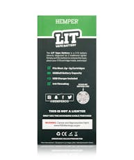 HEMPER - BATTERY 510 - LIT VAPE - GREEN
