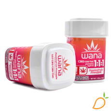 100mg 1:1:1 THCV/THC/CBG Clementine Shine Quick Lift Gummies Wana