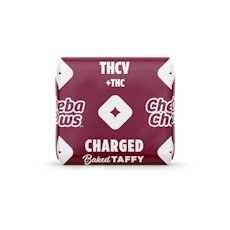 Cheeba Chews | Charged 2:1 (THC:THCV) Mocha Chocolate Taffy | 20 Pack (100mg)