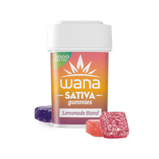 Wana Gummies - Lemonade Stand Sativa 2000mg