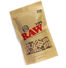 Raw Pre-Rolled Wide Tips 180pk
