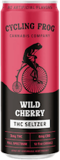 CYCLING FROG | Wild Cherry | THC Seltzer | 12oz