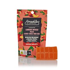 Smokiez | Sweet Peach | Scored Gummies | 1 x 100mg