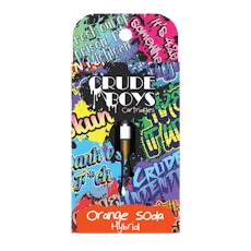 CRUDE BOYS | ORANGE SODA | HYBRID | 510 CARTRIDGE | 1G | MED