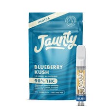 Jaunty - Blueberry Kush 1g 510 Vape Cart ( Indica )