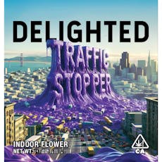Delighted - Traffic Stopper (Indica) Big Flower 14g