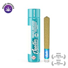 Jeeter: Quad Infused XL Pre-Roll | Durban Poison | 2g