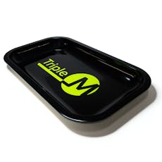Triple M Rolling Tray - Large - Black