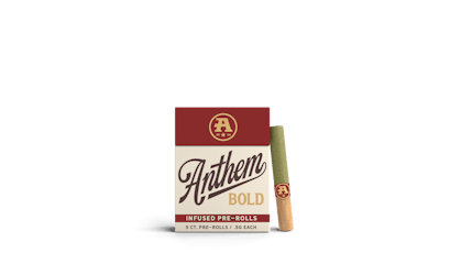 Anthem Infused Pre-Roll 2.5g (5pk) (Wooden Tip) - Berry Gelato