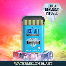 Ice VII: Infused Pre-Roll Pack | Watermelon Blast x Grape Gas | 0.5g ea | 5pk