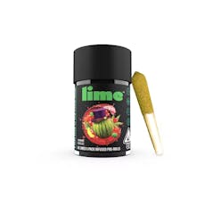 LIME | IN Mini Pre-Rolls .6g (5pk) | H | Watermelon Runtz
