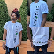 Star Buds | T-Shirt | White Logo | XXLarge | *30% off Red Tag Sale*