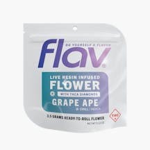 Grape Ape | Live Resin + THCA Diamond Infused Flower