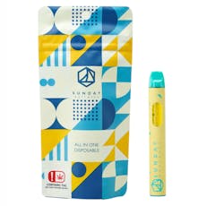 2g Melonade Live Resin Disposable Vape Sunday Extracts