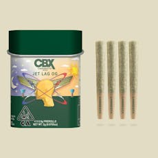 Cannabiotix - Jet Lag OG (Indica) 4pk Preroll 2g