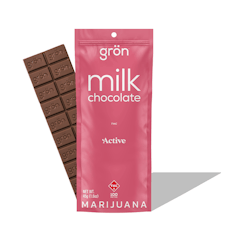 Gron - 100mg Chocolate Bar (10pk) - SATIVA Milk Chocolate
