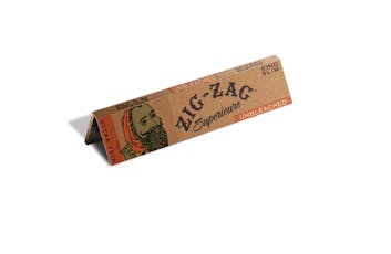 ZIG ZAG UNBLEACHED KING ROLLING PAPERS