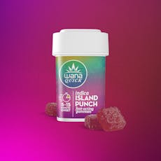 Wana Fast Acting Gummies (100mg) Island Punch (I)