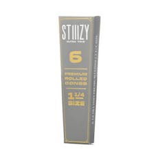 Stiiizy - 1 1/4 Ultra Thin Cones (Grey) - 6ct