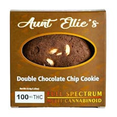 Halo Infusions - Double Chocolate Chip Cookie 100mg - Indica