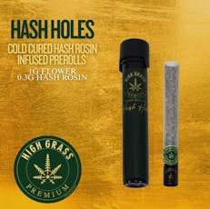 GMO Root Beer x Bickett OG Rosin Infused Hash Hole 1.3g