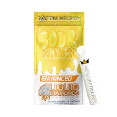 Tru Infusion Enhanced Liquid Diamond Disposable: Sour Mango 1g
